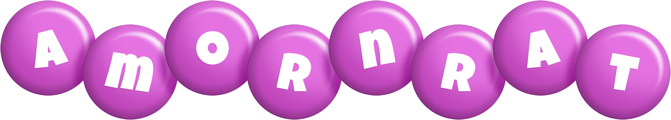 Amornrat candy-purple logo