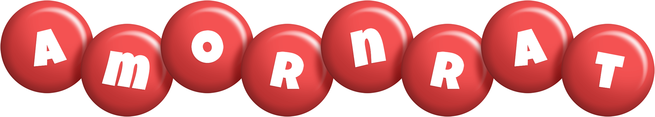 Amornrat candy-red logo