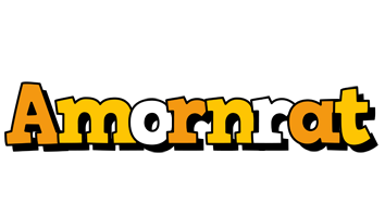 Amornrat cartoon logo