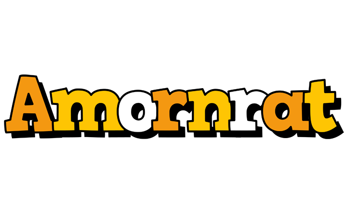 Amornrat cartoon logo