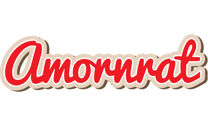 Amornrat chocolate logo