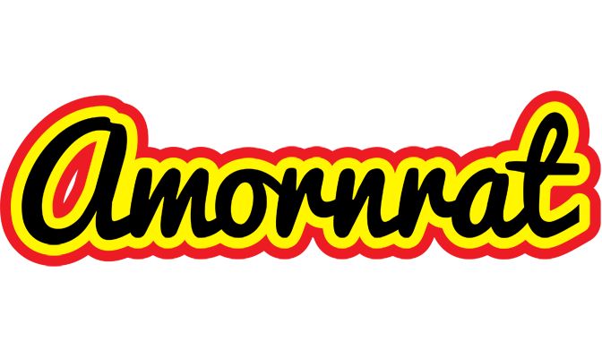 Amornrat flaming logo