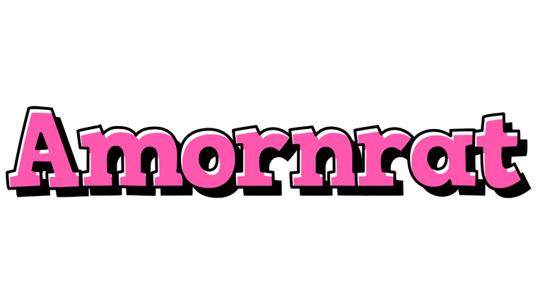 Amornrat girlish logo
