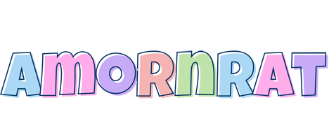 Amornrat pastel logo