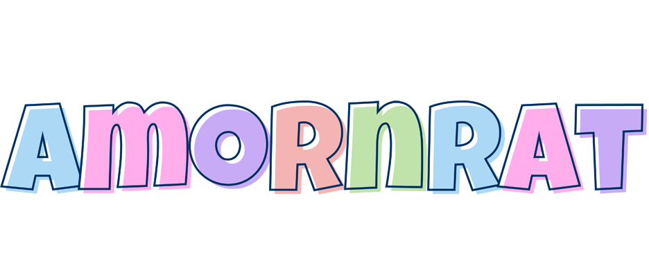 Amornrat pastel logo