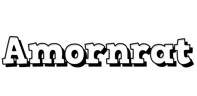 Amornrat snowing logo