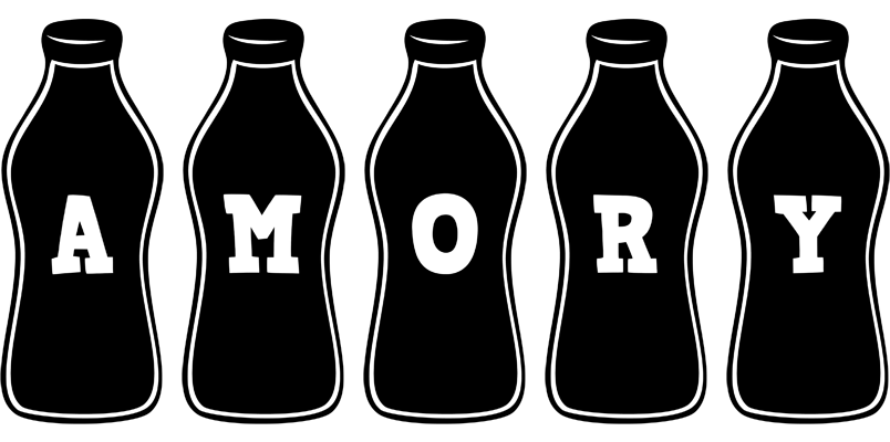 Amory bottle logo