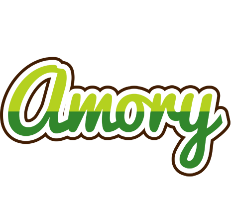 Amory golfing logo