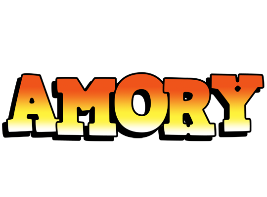 Amory sunset logo