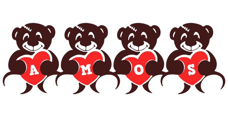 Amos bear logo