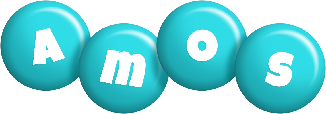 Amos candy-azur logo