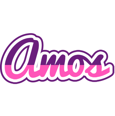 Amos cheerful logo