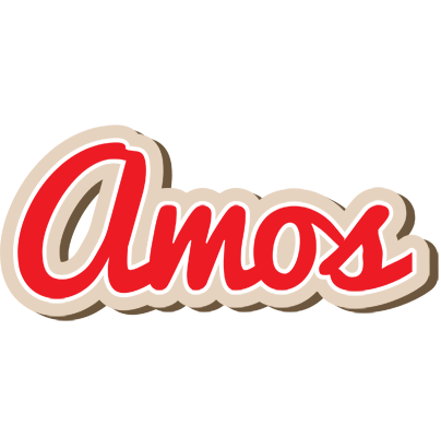 Amos chocolate logo