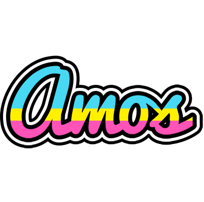 Amos circus logo