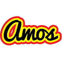 Amos flaming logo