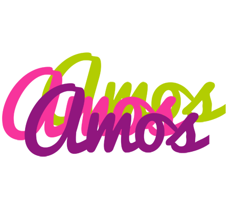 Amos flowers logo