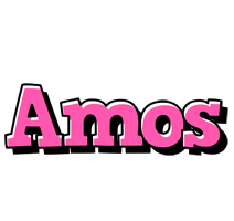 Amos girlish logo