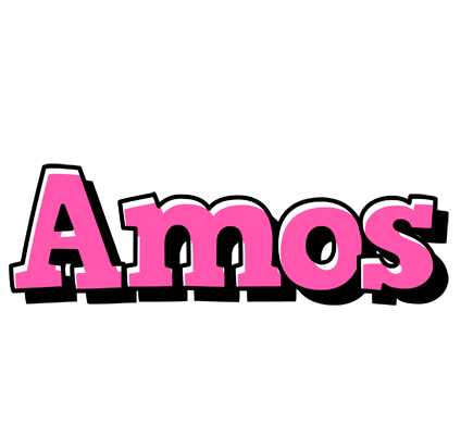 Amos girlish logo