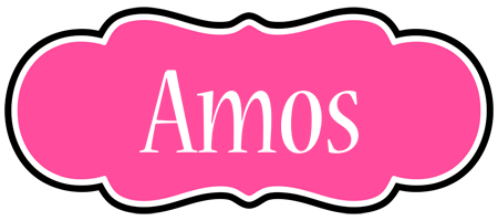 Amos invitation logo