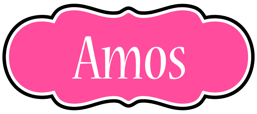 Amos invitation logo