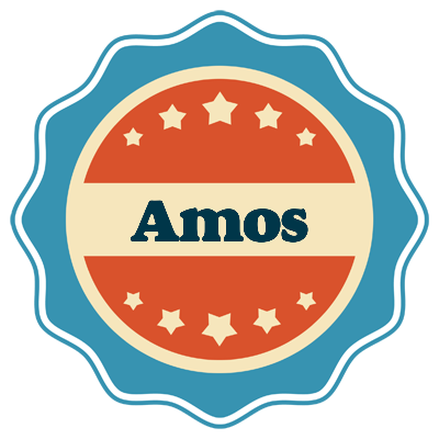 Amos labels logo