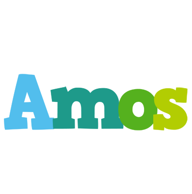 Amos rainbows logo