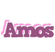 Amos relaxing logo