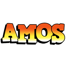 Amos sunset logo