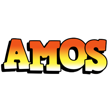 Amos sunset logo
