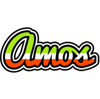 Amos superfun logo