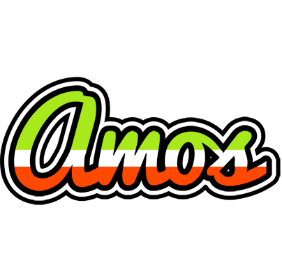 Amos superfun logo