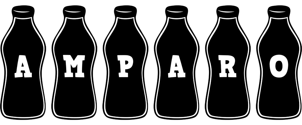 Amparo bottle logo