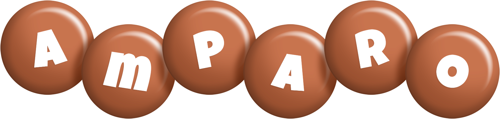 Amparo candy-brown logo