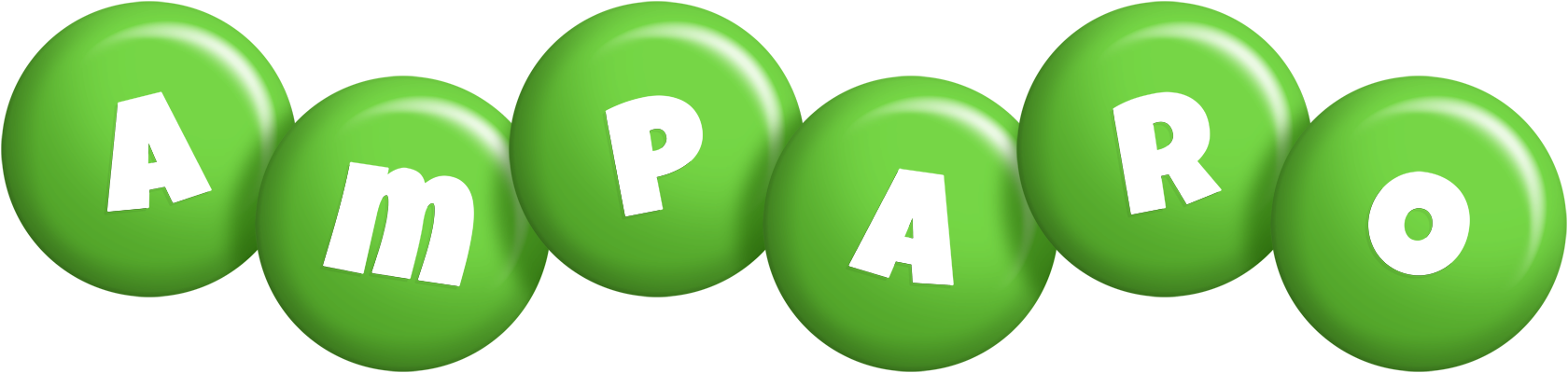 Amparo candy-green logo