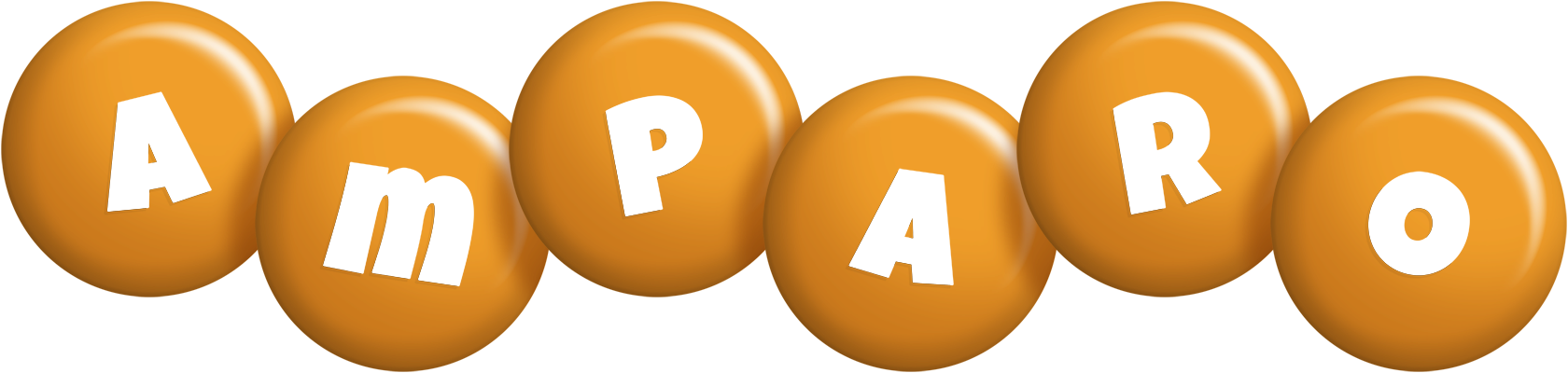 Amparo candy-orange logo
