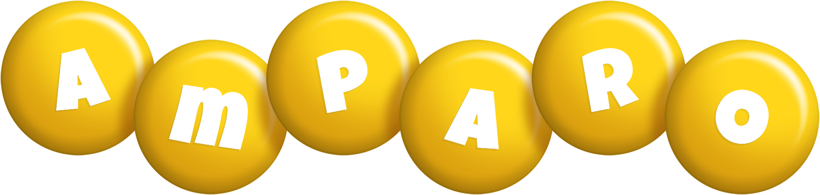 Amparo candy-yellow logo