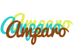 Amparo cupcake logo