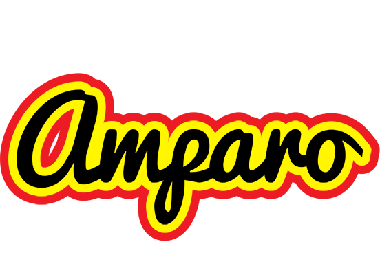 Amparo flaming logo