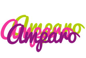 Amparo flowers logo