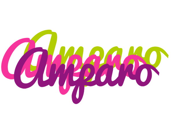 Amparo flowers logo