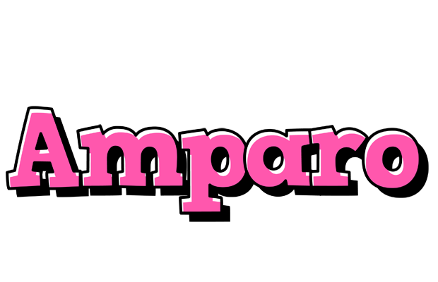 Amparo girlish logo