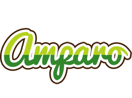 Amparo golfing logo