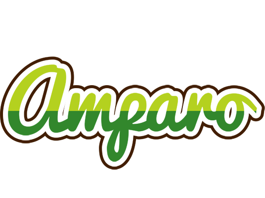 Amparo golfing logo