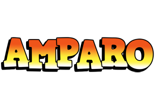 Amparo sunset logo