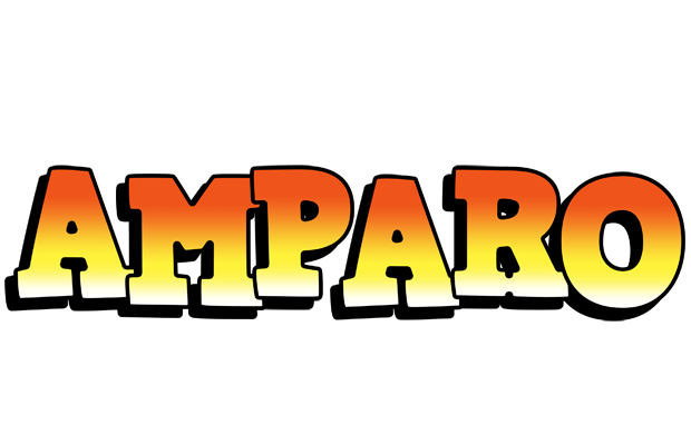 Amparo sunset logo