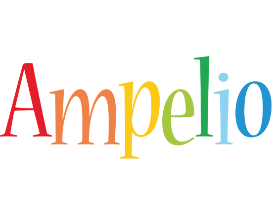 Ampelio birthday logo