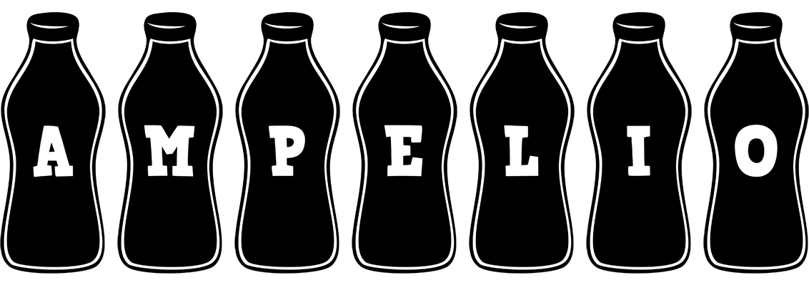 Ampelio bottle logo