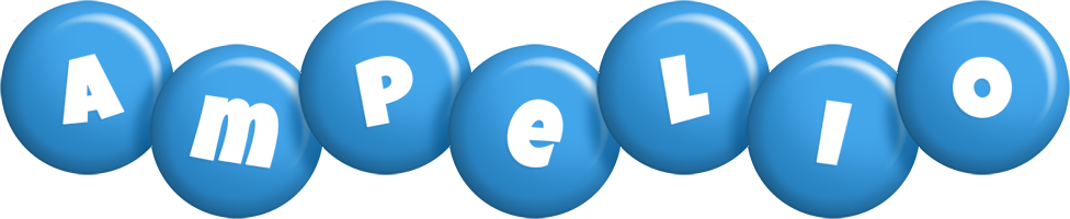 Ampelio candy-blue logo