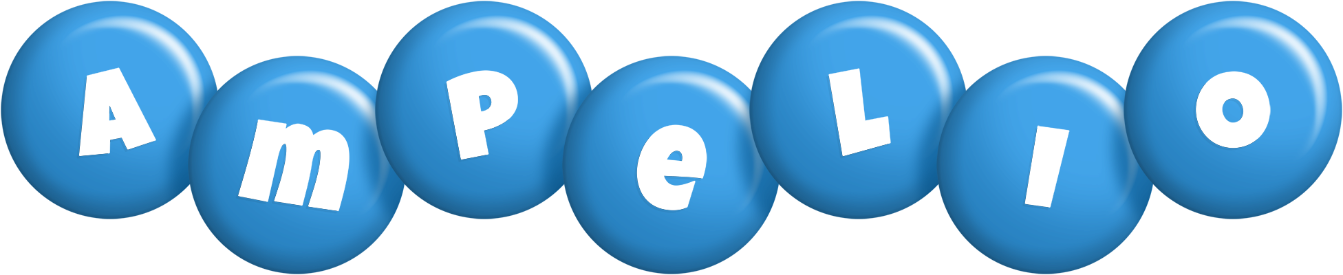 Ampelio candy-blue logo
