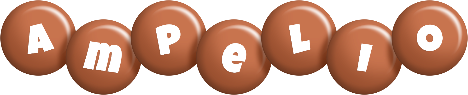 Ampelio candy-brown logo